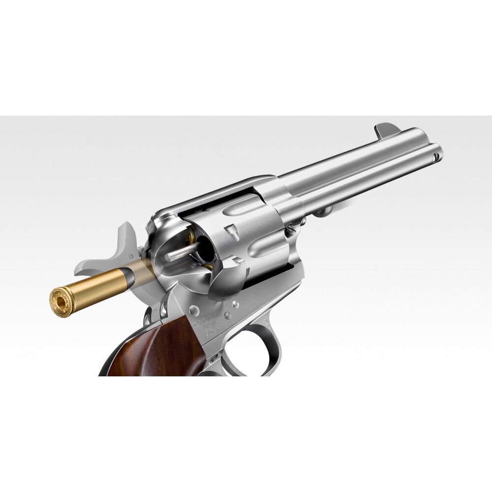 REVOLVER SAA.45 CIVILIAN - 4.3/4 INCH - SPRING - CHROME - SAA.45-CIV